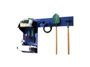 Wall Control Pegboard Garden Tool Board Organizer W Blue Pegboard And Black Accessories