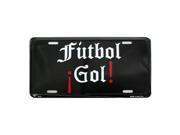 Futbol Gol Spanish Soccer Goal Novelty Vanity Metal License Plate Tag Sign