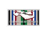 Persian Gulf Veteran Novelty Vanity Metal License Plate Tag Sign
