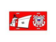 United States Coast Guard Novelty Vanity Metal License Plate Tag Sign