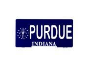 Smart Blonde Purdue Novelty State Background Customizable Vanity Metal Novelty License Plate Tag Sign