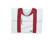 Sailor Bags 202 R 44 White with Red Large Toteand