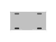 Smart Blonde Gray Customizable Blank Novelty Vanity Metal Bicycle License Plate Tag Sign