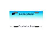 Smart Blonde Connecticut Novelty State Background Customizable Bicycle License Plate Tag Sign BP 049