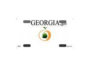 Smart Blonde Georgia Novelty State Background Customizable Bicycle License Plate Tag Sign