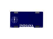 Smart Blonde Indiana Novelty State Background Customizable Bicycle License Plate Tag Sign