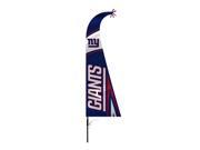 NFL New York Giants Sports Team Logo Tailgate Area Feather Flag