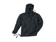 Chammyz Mens Outfit Classic Pull Over Fleece Midnight Black Young