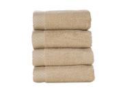 Bedvoyage Home Hotel Spa Resort Towel Collection Wash 4 Pack Champagne