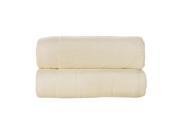 Bedvoyage Home Hotel Spa Resort Towel Collection Hand 2 Pack Ivory