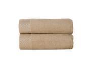 Bedvoyage Home Hotel Spa Resort Towel Collection Hand 2 Pack Champagne