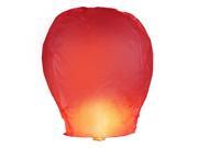 LumaBase Party Event Festive Lighting Sky Lanterns Red 4ct