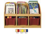 Offex Kids Children Colorful Essentials 2 Sided Book Stand Blue Toddler