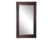 Rayne Home Decor American Walnut Floor Mirror 29.5 x 64.5