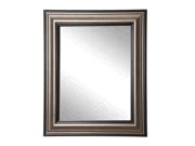 Rayne Home Decor Smoked Silver Wall Mirror 21.5 x 25.5