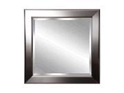 Rayne Home Decor Silver Rounded Wall Mirror 34 x 34