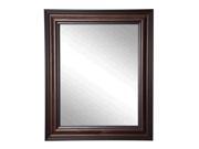 Rayne Home Decor Missouri Walnut Wall Mirror 20.5 x 24.5