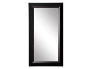 Rayne Home Decor Brown Linning Floor Mirror 30.75 x 65.75
