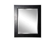 Rayne Home Decor Black Superior Wall Mirror 41 x 35