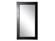 Rayne Home Decor Black Superior Floor Mirror 30 x 65