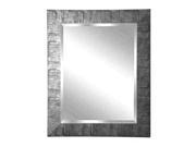 Rayne Home Decor Sarfari Silver Wall Mirror 30.5 x 36.5