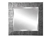 Rayne Home Decor Sarfari Silver Wall Mirror 33.5 x 33.5
