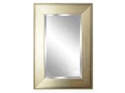 Rayne Home Decor Brushed Silver Wall Mirror 24 x 36