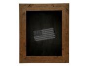 Rayne Mirrors American Made Rayne Light Walnut Rustic Pine Blackboard 24 W x 36 H