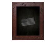Rayne Mirrors American Made Rayne Dark Walnut Rustic Pine Blackboard 18 W x 24 H