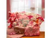Gift Basket Drop Shipping Precious Petals Deluxe Moses Carrier Pink