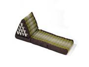 My zen home Triangle Lounger Sage Brown