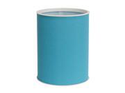 Lamont Home Trash Container Brights Round Wastebasket Peacock