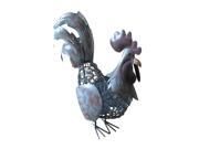 D Art collection Home Accent Antique Rooster Iron Lantern Small