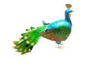 D Art collection Home Accent Peacock Iron Lantern