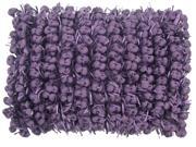 Hand Woven Poly Nubs Funberry Pillow Grape 14 Inches X20 Inches
