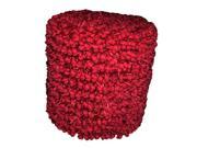 Funberry Pouf Circle Red 18 Inches X18 Inches X18 Inches
