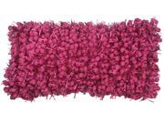 Hand Woven Poly Nubs Funberry Pillow Fuschia 14 Inches X28 Inches