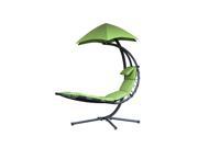 Vivere Patio Backyard Camping The All Weather Dream Chair Green Apple