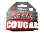 Washington State Cougars Rubber Wrist Band Set of 2 NCAA