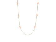 36 Inch Beaded Station Necklace