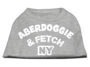 Aberdoggie NY Screenprint Shirts Grey Large 14 L