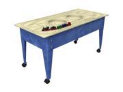 Childbrite Youth Activity Table with Wabash Freight Train Blue
