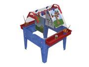 Childbrite Toddler Basic Activity Easel with Two Caddies and 8 Clips Blue