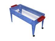 Childbrite Youth Sand And Water Activity Center Full Clear Liner 2 Casters Blue