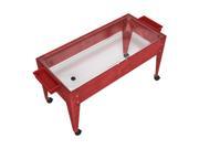 Childbrite Youth Sand And Water Activity Center Full Clear Liner 4 Casters Red