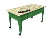 Childbrite Youth Activity Table with Wabash Freight Train Green