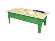 Childbrite Toddler Activity Table with Blue Streak Green