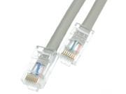 Cat6 Gray Ethernet Patch Cable Bootless 6 foot