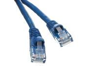 Cat5e Blue Ethernet Patch Cable Snagless Molded Boot 6 foot