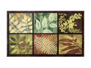 Buymats Home Outdoor Decor 18 x 30 6 Leaves Panel